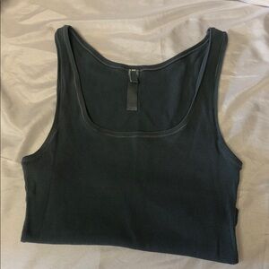 SKIMS Dark Gray Tank Top